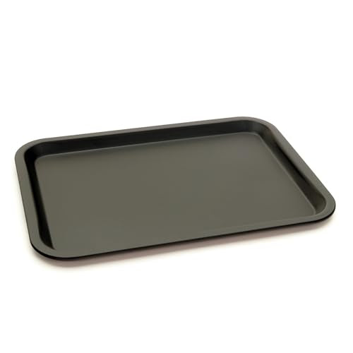 oTTRPGo 6PCS Metal Trays Set Compatible Miniatures Storage Case,Sturdy Material and Good Hand Feeling. (Black) - color: Black