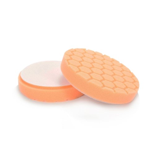 Chemical Guys, Hex-Logic Medium-Heavy Cutting Pad, Orange, 6.5 in for 6 in - size: 6.5 Inch Pad (1 Pack), style: Medium Cutting