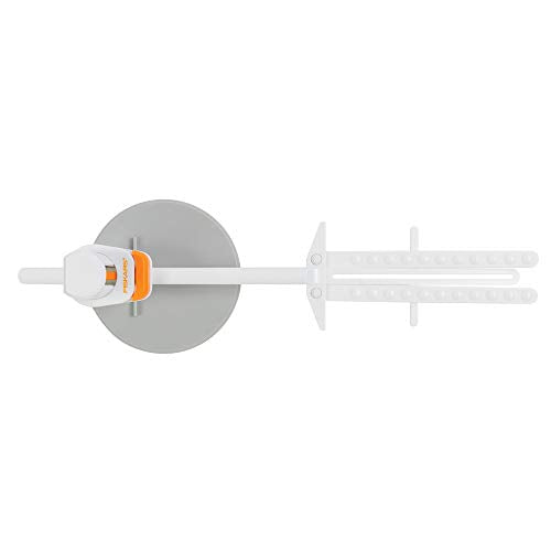 Fiskars Flat Vinyl Alignment Tool, White/Orange