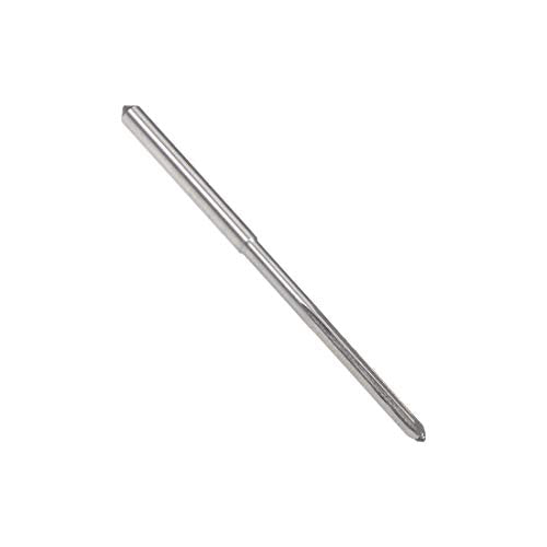 uxcell 2.4mm Chucking Reamer, HSS Cobalt M35 Lathe Machine Reamer D4 4 Straight Flutes, Round Shank Milling Cutting Tool, for Stainless Steel Alloy Copper Metal - size: 2.4mm