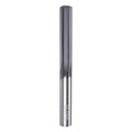 HARFINGTON Carbide Chucking Reamer 0.254"(6.45mm) Dia Straight Flute Straight Shank Machine Reamer Tool for Metal and Lathes CNC Machining Centers, Black - size: 0.254"
