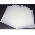 10PCS 10mil Blank Mylar Stencil Sheets,12X12 inch Milky Translucent PET Blank Stencils Sheets,Template Material for Laser Cutting Machines , Food-Safe Craft Plastic - size: 10mil, 12" x 12”, 10 Pack
