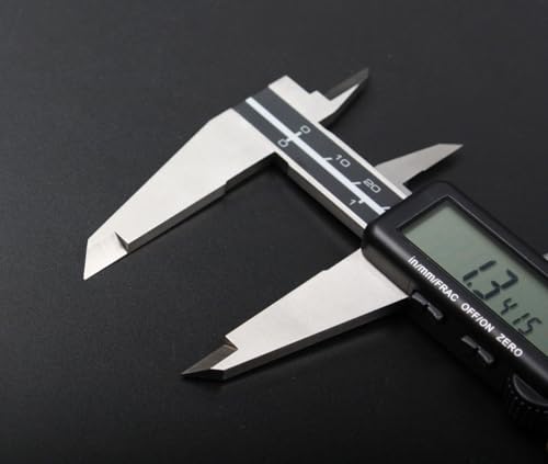 Accusize Digital Caliper, 12 in/300 mm, Full Screen LCD - color: Gray LCD, size: 12" / 0-300mm