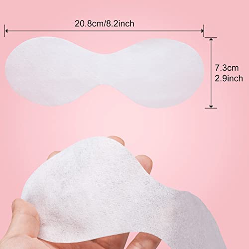 Joez Wonderful 100 Sheets Disposable Non Woven Eye Care, 7.4x2.4in, White - color: 100 sheet