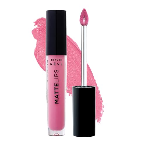 MON RÊVE Matte Lipstick, Long-Lasting Moisturizing, 13 Marshmallow - color: No 13