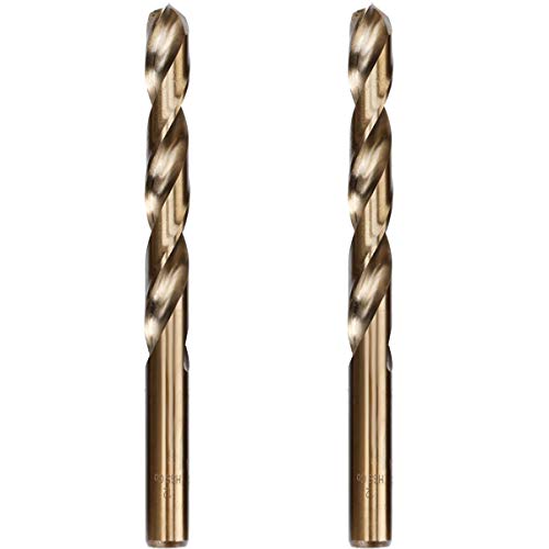 12mm M35 Cobalt Steel Drill Bit Set, 2-Pack for Hard Metal & Iron - style: ⌀12mm(2pcs)