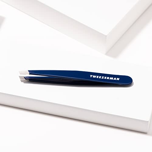 Tweezerman Slant Tweezer – Tweezers for Eyebrows Evening Blue - style: Evening Blue