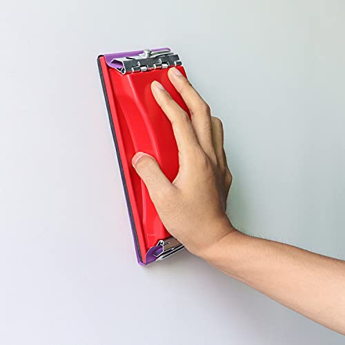 POLIWELL 1200 Grit Sanding Sheets 20 PCS 9 x 11 Inch Purple Alumina - style: 1200Girt