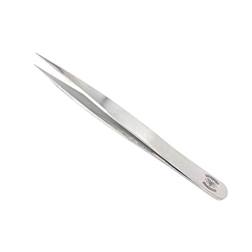 Stainless Steel General-Purpose Forceps with Fine Precision Tips - 3.5 in. (90 mm) Length - Assembly Tools