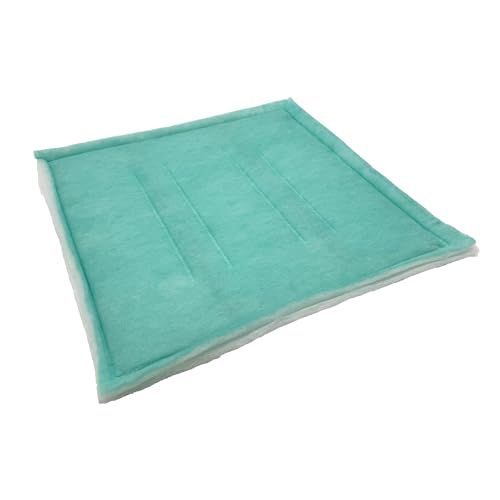 Paint Spray Booth Tacky Intake Filter Panel (24"x24" (20/case)) - size: 24"x24" (20/case)