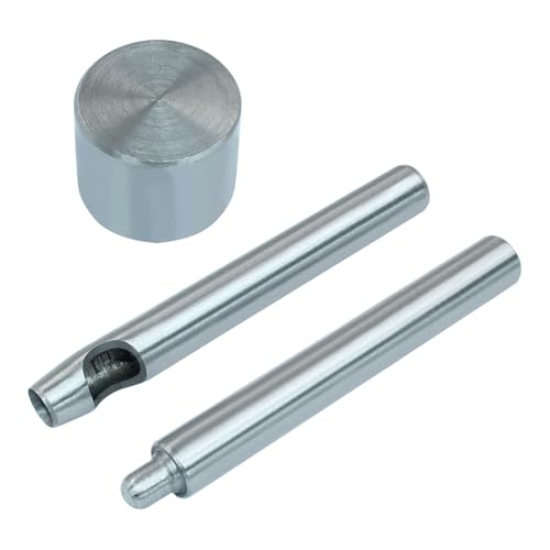 Litoexpe 8mm Eyelet Hole Punch Die Tool Set, Grommet Setter Hollow Punch - color: Hole Punch Die Tool, size: 8 MM