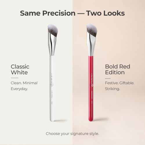 Albeaut Concealer Brush, Under Eye Makeup Small Angled Precision Face Blending Brush (193 concealer brush-Limited Edition) - style: 193 concealer brush-Limited Edition