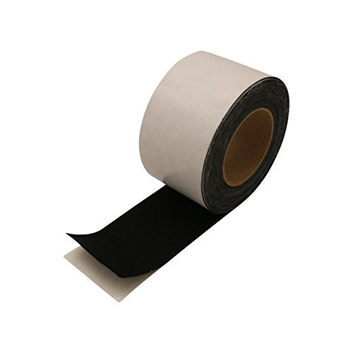 J.V. Converting Acrylic Craft Felt Tape (ACF-06) – 1mm Adhesive Felt - color: Black, size: 3 in. x 25 ft.