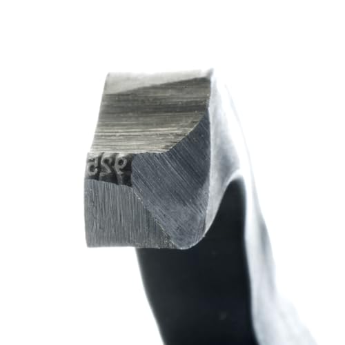 SE 925 Sterling Silver Marking Stamp Tool - Curved Swan Neck Design for Jewelry Making -91925MS