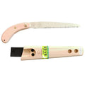 Authentic Japanese Mini Pruning Saw — Pull-Cut Crosscut Blade with Sheath; For Fruit Trees & Shrubs; Hishika, Made in JAPAN (6 in (150 mm)) - size: 6 in (150 mm)