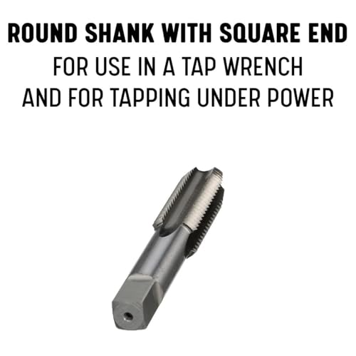Drill America POUTH1-3/8-12 1-3/8"-12 UNF Tap and Die Kit, HSS Plug Tap and Carbon Hex Die - size: 1-3/8"-12, style: Tap and Hex Die