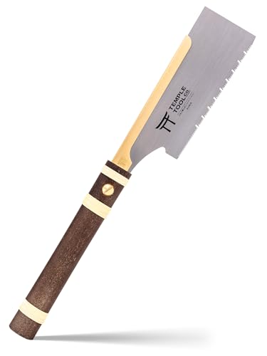 Japanese Pull Saw - Dozuki 6 for Ripcut and Crosscut - Hand Saw for Dovetails, Tenons, Fine Joinery - Dovetail saw - Temple Tool Co. - style: Dozuki 6