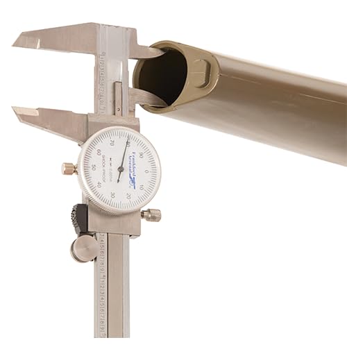 Frankford Arsenal Stainless Steel Dial Caliper with Case for Reloading,silver - style: Dial Calipers