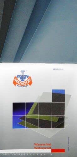 Matador Abrasive Wet or Dry Waterproof Sandpaper 10 Sheets 800 Grit 9"x11" S/C Made in Germany