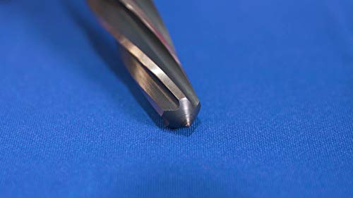 Drill America 2" High Speed Steel 4MT Spiral Flute Bridge Reamer, DWR Series - size: 2 in