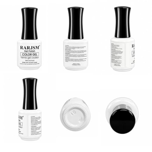 RARJSM Magnetic Cat Eye Gel Nail Polish Nude Purple Pink Silver Glitter - color: Nude Purple Pink
