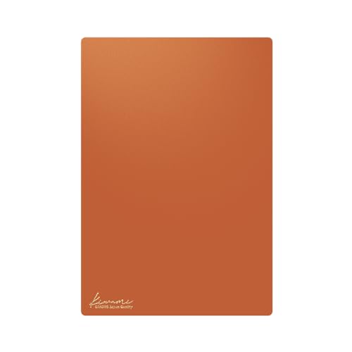 Kyoei Plastic Underlay Writing Mat B6 Brown & Camel WMS-B6-RBC - size: 7.3" x 5"