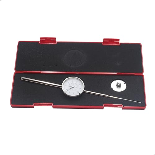HFS Dial Indicator, 0-4" Range, 0.001" Graduation, 1/4" Lug Back - size: 0-4" x 0.001"