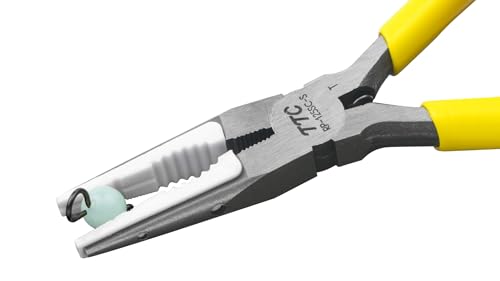 Tsunoda RP-125SC-S, Non-Marring Soft Jaw Long Nose Pliers, Replaceable Jaw Pads, 5-Inch - size: 5 inch