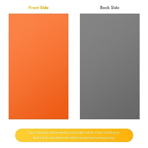 Laser Engraving Blank ABS Double Color Plastic Sheet (12 Color) - color: 12 Color