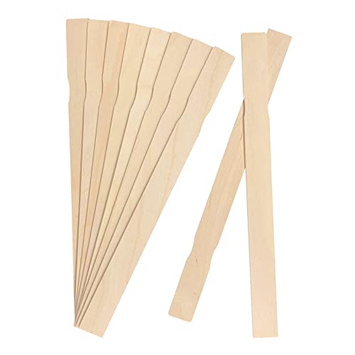 5 Pack Paint Stir Sticks, Wooden Sticks for Crafting, 12 Inch Paint Sticks for Mixing Epoxy and Resin, Paint Stirrers