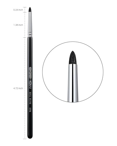 EIGSHOW Small Smudge Brush for Precise Eye Brightening and Under Eye Highlighting (E834) - color: E834