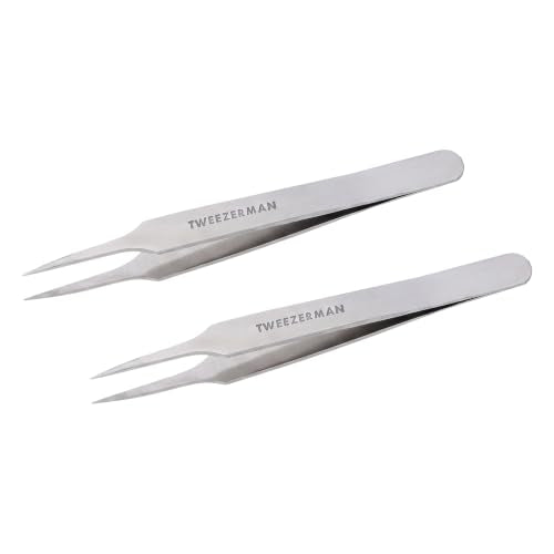 Tweezerman Stainless Steel Ingrown Hair Splintertweeze for Women and Men,(Pack of 2) - size: 1 Count (Pack of 2)