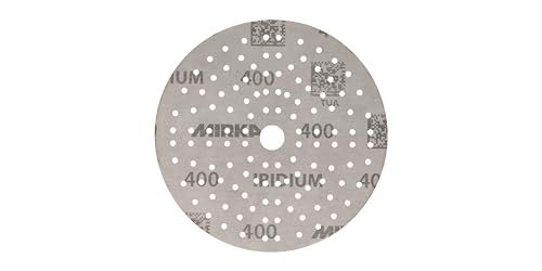 Mirka Iridium 6 Inch 400 Grit Premium Ceramic Blend Sanding Discs, 50 Pack - size: Grit 400