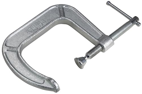 BESSEY CM25 Drop Forged, C-Clamp, 2-1/2 In. x 2-1/2 In. - size: 2-1/2 in. x 2-1/2 in.