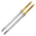 2Pcs M2 X 0.4 Thread Tap for Metal,M2 X 0.4 M2 HSS Thread Milling Tap - size: M2x0.4 - 2Pcs