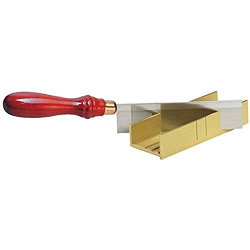 Deluxe Razor Saw with Miter Box 35-221, Gold