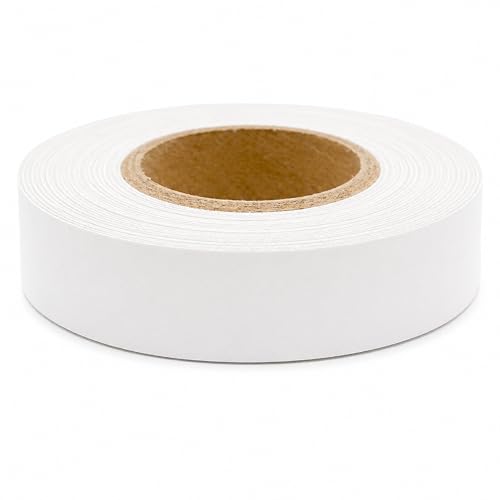ChromaLabel Removable Labeling Tape, 1/2 Inch White, 500 Inch Roll - color: White
