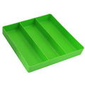 3-Compartment Tool Organizer Tray (1, Green) - color: Green