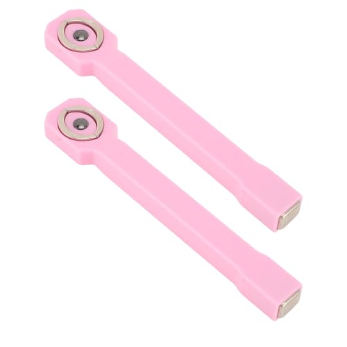 Nail Art Magnet Tool Strong Suction Nail Polish Magnet Stick 3 in 1 for Home and Salon (Pink) - color: Pink