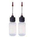 Liberty Products 2-1oz Plastic Squeeze Bottles 1.5" Stainless Applicators - size: 1 Ounces