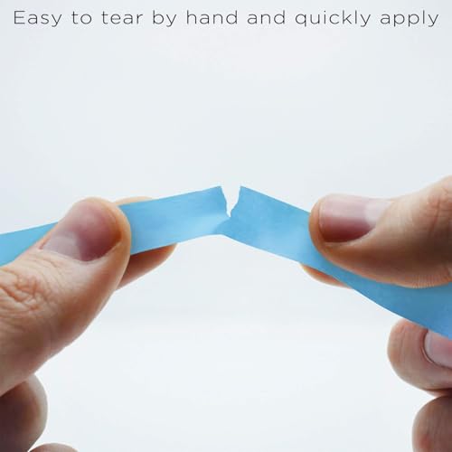 ChromaLabel Light Blue Color Code Tape, 1/2 Inch Removable, 500 Inches - color: Light Blue