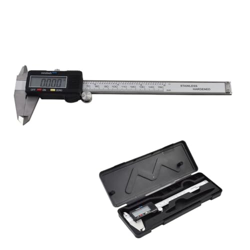 findmall Electronic Digital Caliper with Large LCD Screen 0-6 Inches