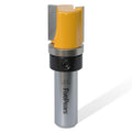FivePears Pattern Flush Trim Router Bit 1/2 Inch Shank, 3/4 Inch Cutting Diameter, 3/4 Inch Cutting Length, Top Bearing Flush Straight Cut Trim Router Bit for Woodworking - size: 3/4" Dia - 3/4" CL - 1/2" Shank, style: Shank Size: 1/2"