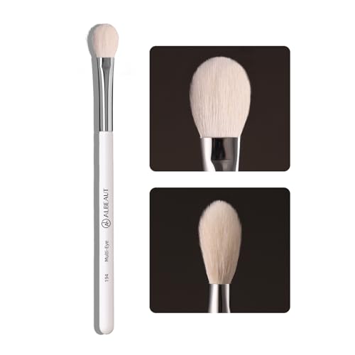 Albeaut Eyeshadow Brush, Eye Makeup Brush Even Eyeshadow Applicators Soft Natural Hair Bristles for Flawless Smudge, Multi-task for spot conealing & highlighting (194 Multi-Eye) - style: 194 Multi-Eye