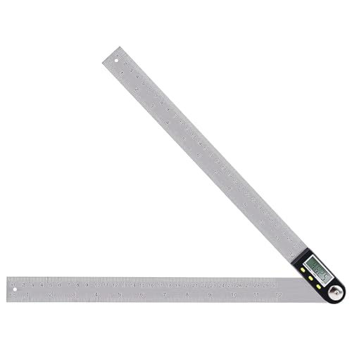 Yanguotool Digital Angle Ruler 300mm/12-Inch Protractor Finder - size: 300mm/12-Inch