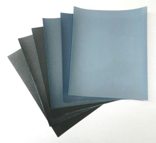 Matador Abrasive Wet or Dry Sandpaper 25 Sheets 1000 Grit 9" x 11" Silicon Carbide Made in Germany