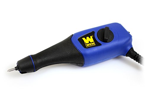 WEN 21C Variable Speed Electric Engraver Kit with Stencils,Blue - color: Blue