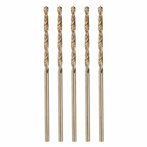 5pcs Micro Drill Bit #51 Diameter 1.702mm 4341 HSS for Soft Metal - size: #51