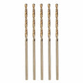 5pcs Micro Drill Bit #51 Diameter 1.702mm 4341 HSS for Soft Metal - size: #51