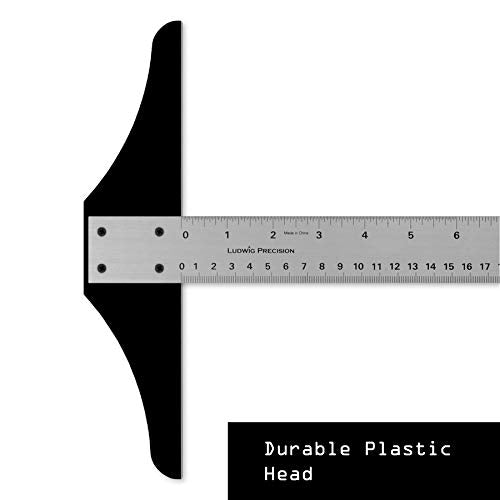 Ludwig Precision 30" Standard T-Square for Art, Framing and Drafting, 1 Pack - size: 1 Pack (30-INCH), style: Standard